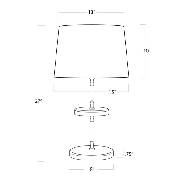 Bistro Table Lamp